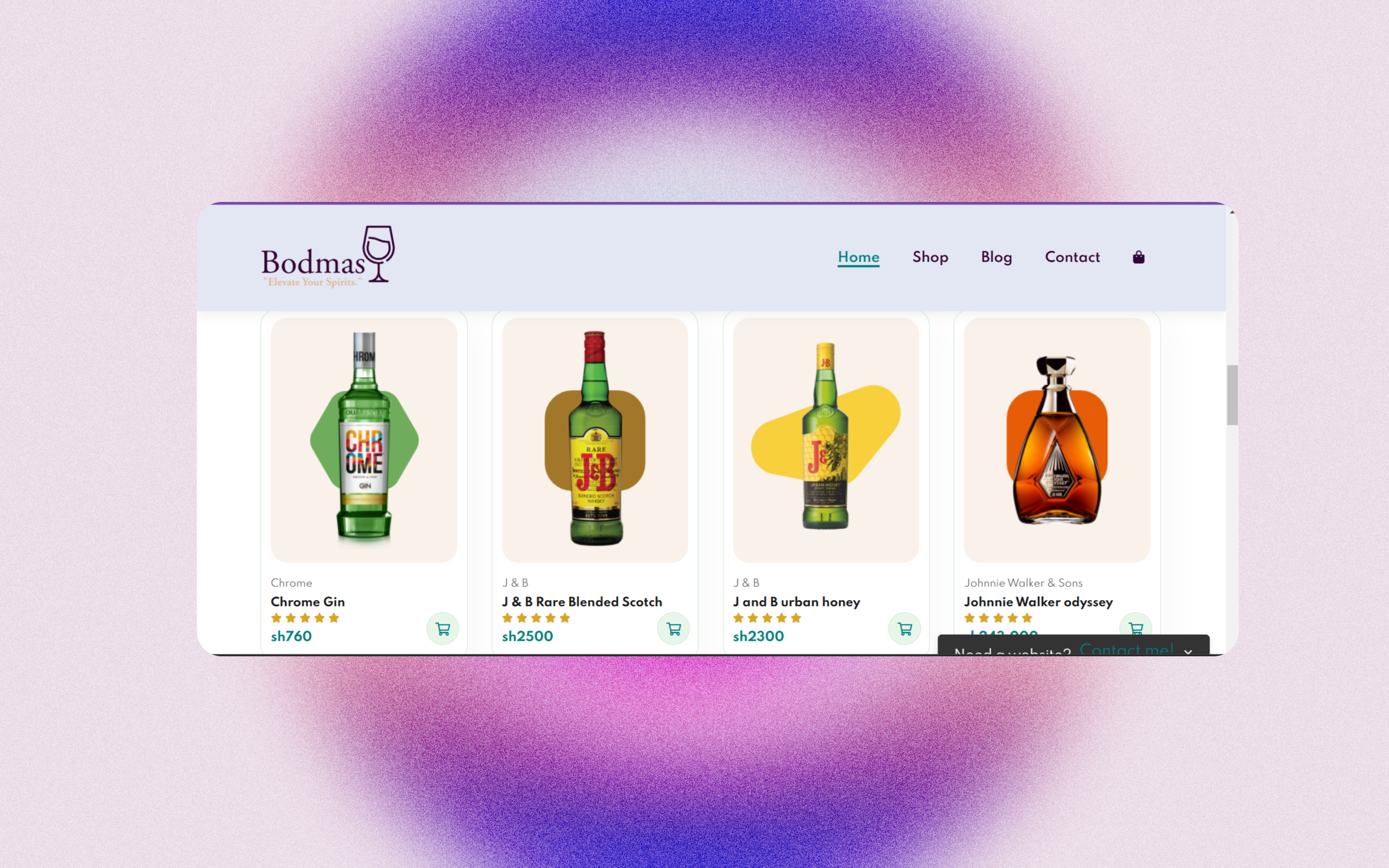 wines and spirits